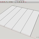 Table basse en chêne massif
