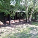 Fixation de la structure du plancher sur l'ossature présente