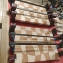 Planches à découper style drapeau à damier