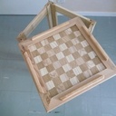 Table basse échiquier