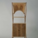 Bibliothèque surplombée d’une arrière voussure de Montpellier