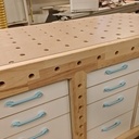 Etabli d'atelier mobile type "MFT"