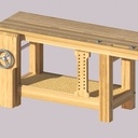 Véritable établi Roubo