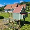 Petit poulailler pour 3 petites cocottes