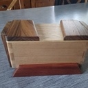 Boite à fermeture d'inspiration japonaise