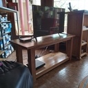 Meuble TV en chêne