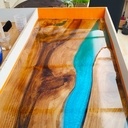Table rivière epoxy