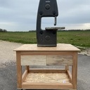 Établi pour scie à ruban