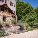 Pergola en douglas - réalisée en chantier participatif