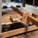 Roulettes escamotables pour rabot-dégau Metabo HC260