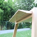 Petit banc d'entrée