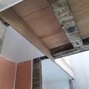 Réfection d'un palier et habillage d'un très vieil escalier