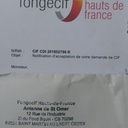 Un courrier, O combien important