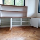 Aménagement entrée - placards et banc