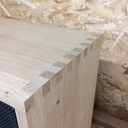 Baffle 12' en chêne