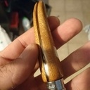 Couteau avec un lame d'opinel