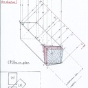 Tracé et développement arêtier courbe