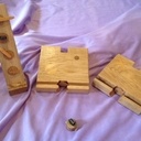 Support mobile de cuisine / pose-plat, planchette / porte usb