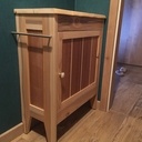 Meuble sous lave-main dans les toilettes : seconde réalisation