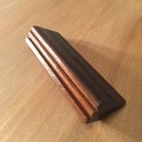 Un dressing en MDF plaqué Kaori, les chants en Salu-salu