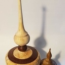 3 petites boites au tour à bois