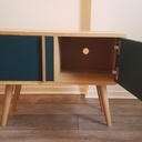 Meuble TV placage chêne