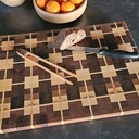 Planches à découper design en bois de bout