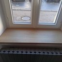 Tablettes de fenêtres en chêne