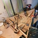 Sapin de Noël en chêne