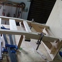 Chaise en chêne massif