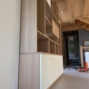 Bibliothèque chêne