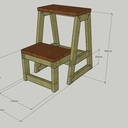 Marche-pied et questions d'assemblages...