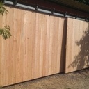 Doubles portes coulissantes garage