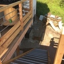 Terrasse et carport en un