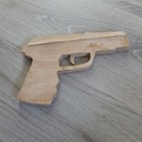 Pistoler à élastique