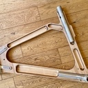 Vélo électrique en bois