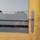 Porte abri de jardin