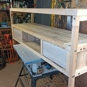 Meuble TV style industriel