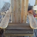 Fauteuil pour enfants type   Adirondack