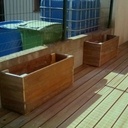 Coin repos en bois de récupération