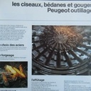 Les ciseaux, bédanes et gouges Peugeot Outillage