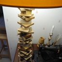 Lampe en chutes d'atelier