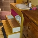 Meuble pour vasque