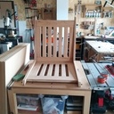 Fauteuil "mid century"