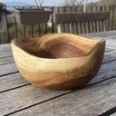 Bol en racine de noyer