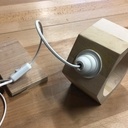 Lampe hexagone