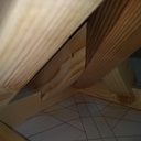 Maquette charpente arêtier régulier