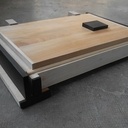 Ménagère en ébène et tilleul