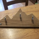 Portes torchons en chêne pour résidence montagnarde ...