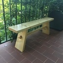 Petit banc en pin